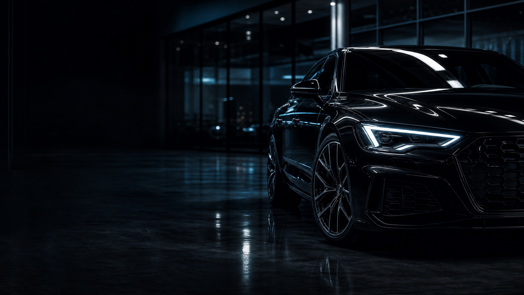 Dark vehicle detail preview
